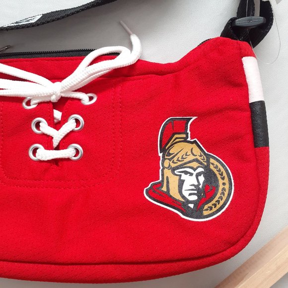 Summer Baguette PREPPY Y2K OTTAWA SENATORS FANCY CROSSBODY BAG. - Picture 3 of 7